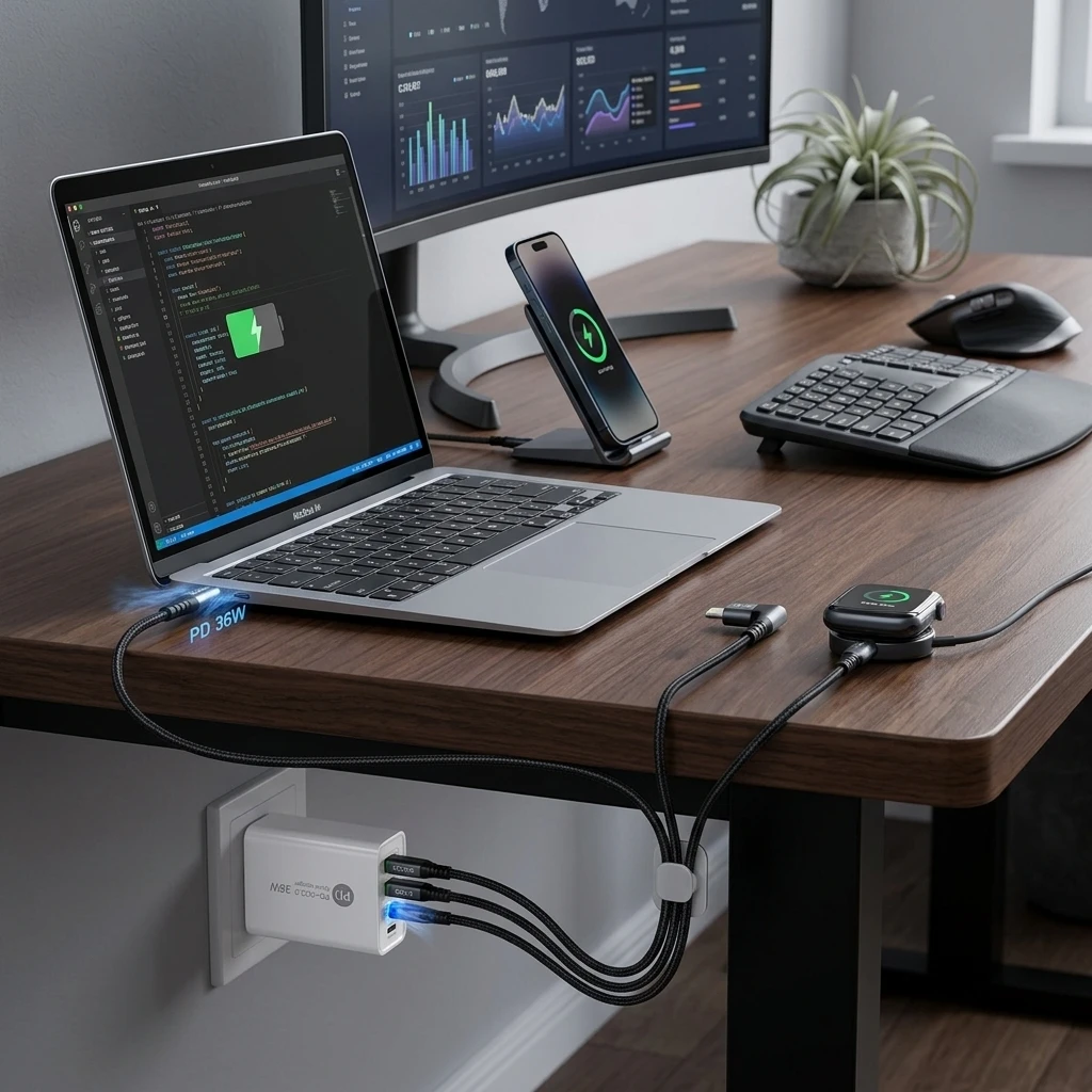 Swift Power Hub desk setup photo